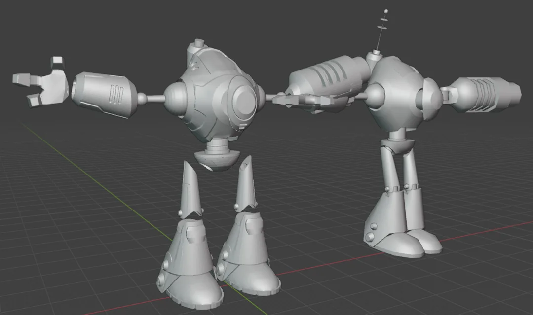 Comparing my remake with the ripped model